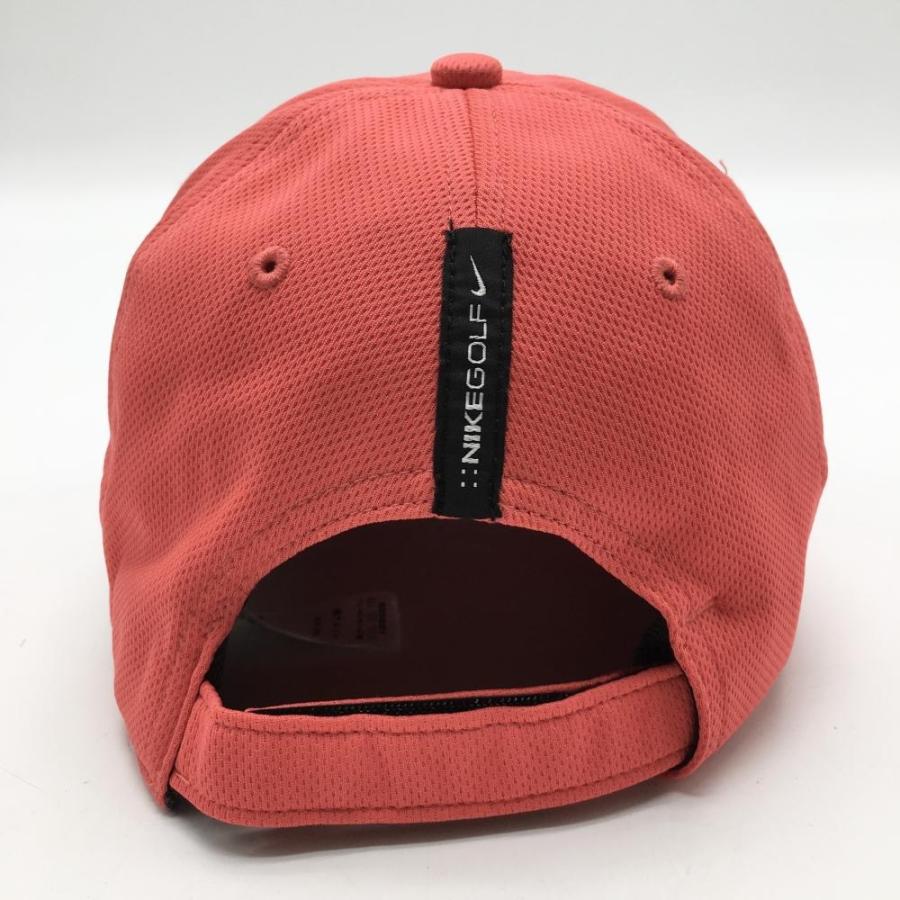 NIKE（ナイキ） 【美品】ナイキゴルフ キャップ レッド×グレー ロゴ