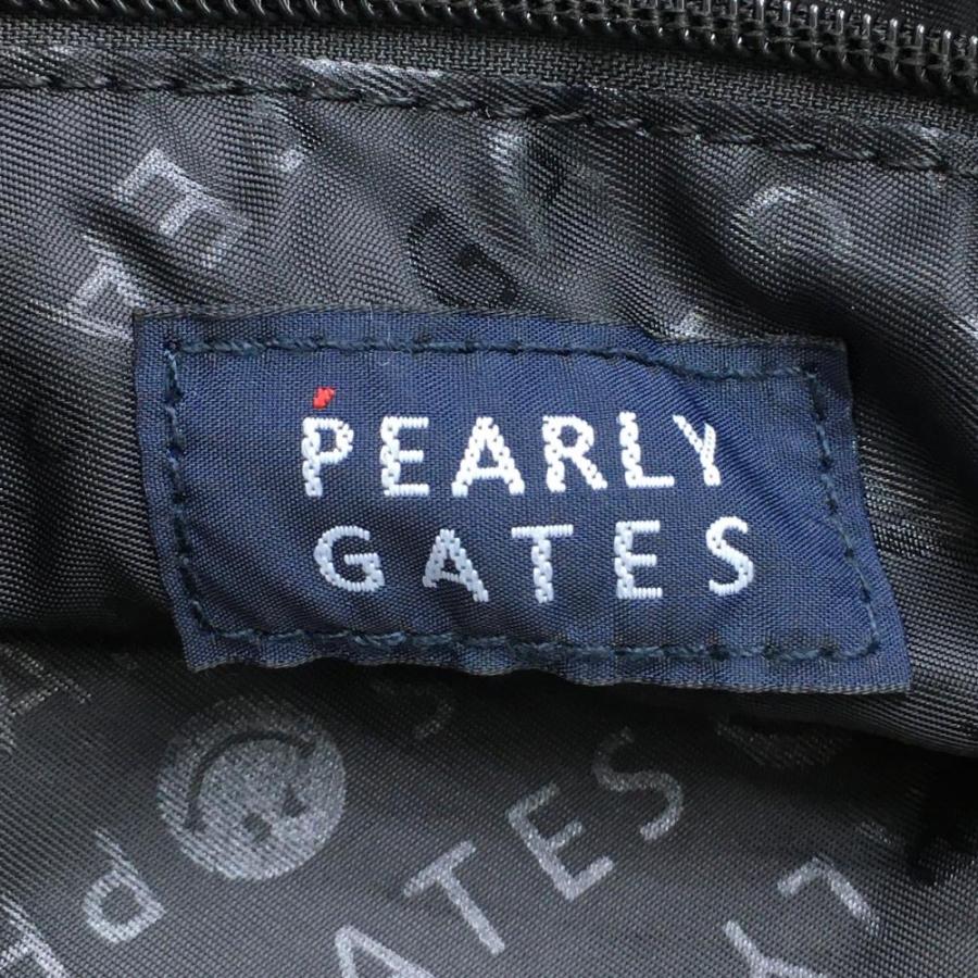 PEARLY GATES（パーリーゲイツ） シャーリングロッカーバッグ 黒