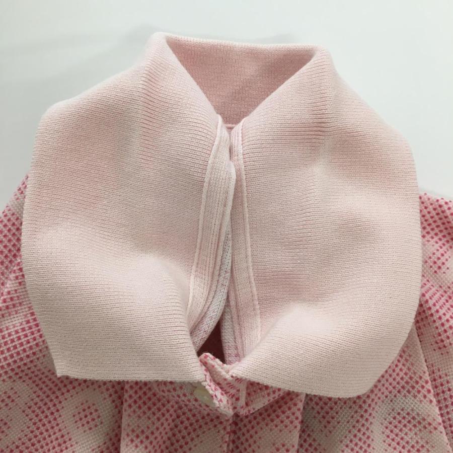 PEARLY GATES（パーリーゲイツ） 半袖ポロシャツ ピンク ロゴ総柄