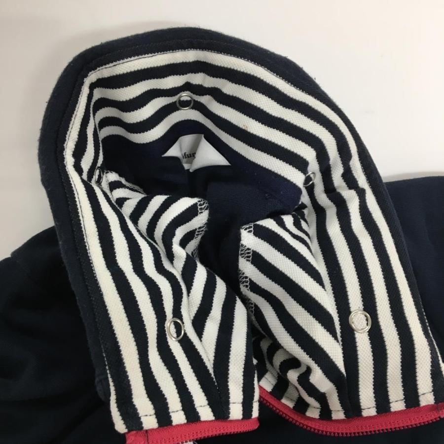 Munsingwear（マンシングウェア） ジャケット ネイビー×ピンクレッド