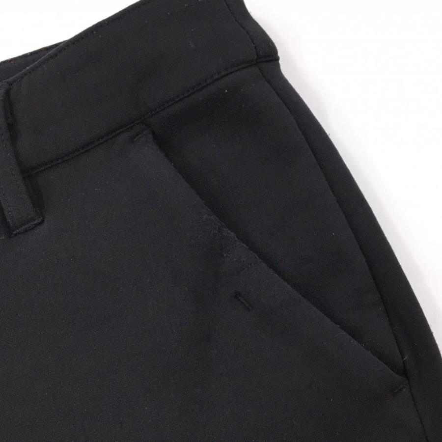 Jack Bunny!!（ジャックバニー） ジョガーパンツ 黒×杢グレー サイド