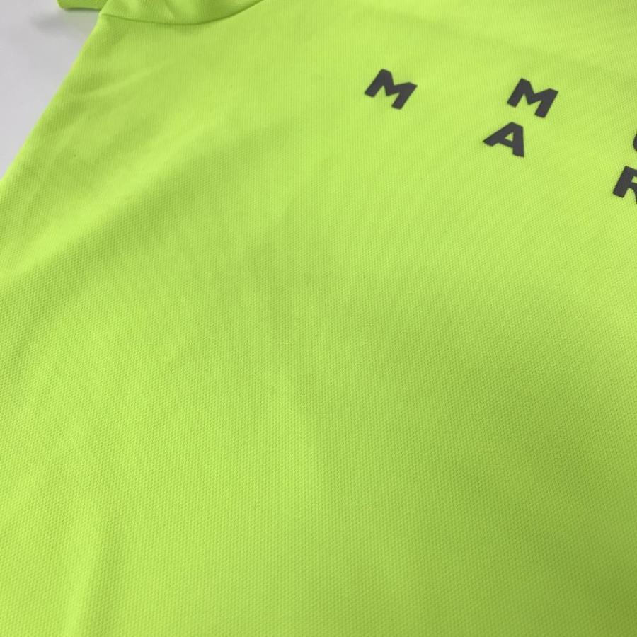 muta MARINE（ムータマリン） 半袖ハイネックシャツ 蛍光イエロー