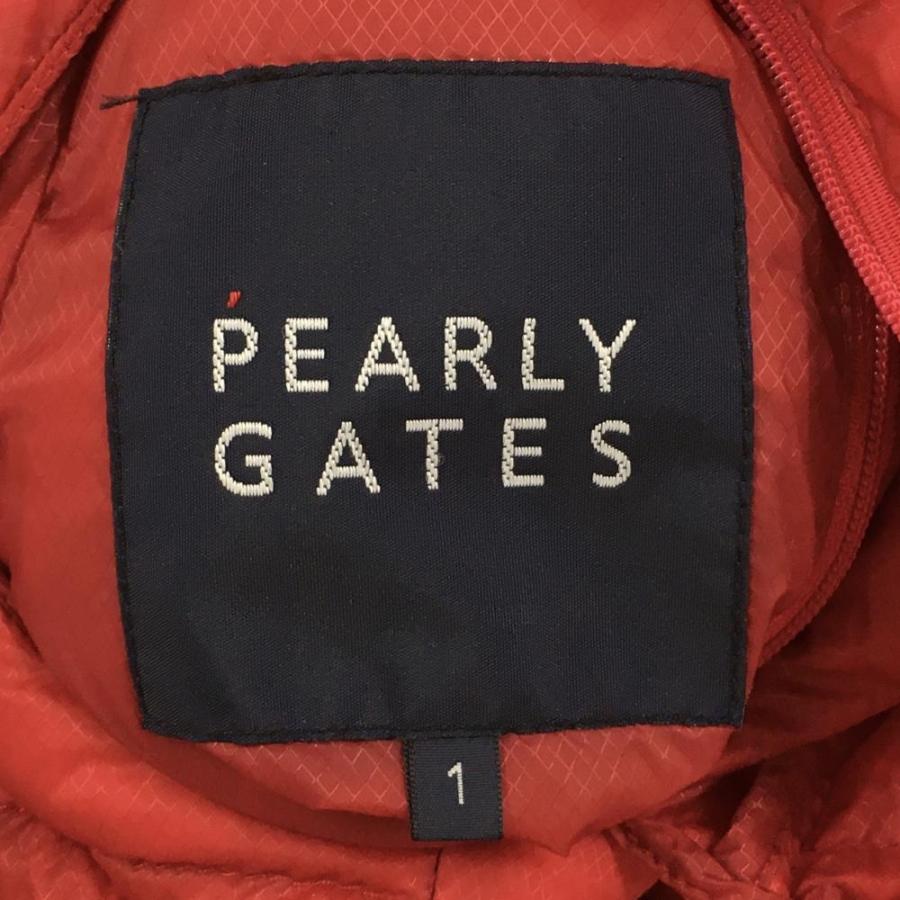 PEARLY GATES（パーリーゲイツ） 2WAYダウンジャケット レッド バック