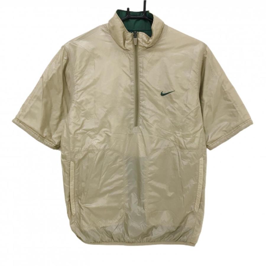 NIKE（ナイキ） ナイキゴルフ 半袖中綿リバーシブルブルゾン グリーン