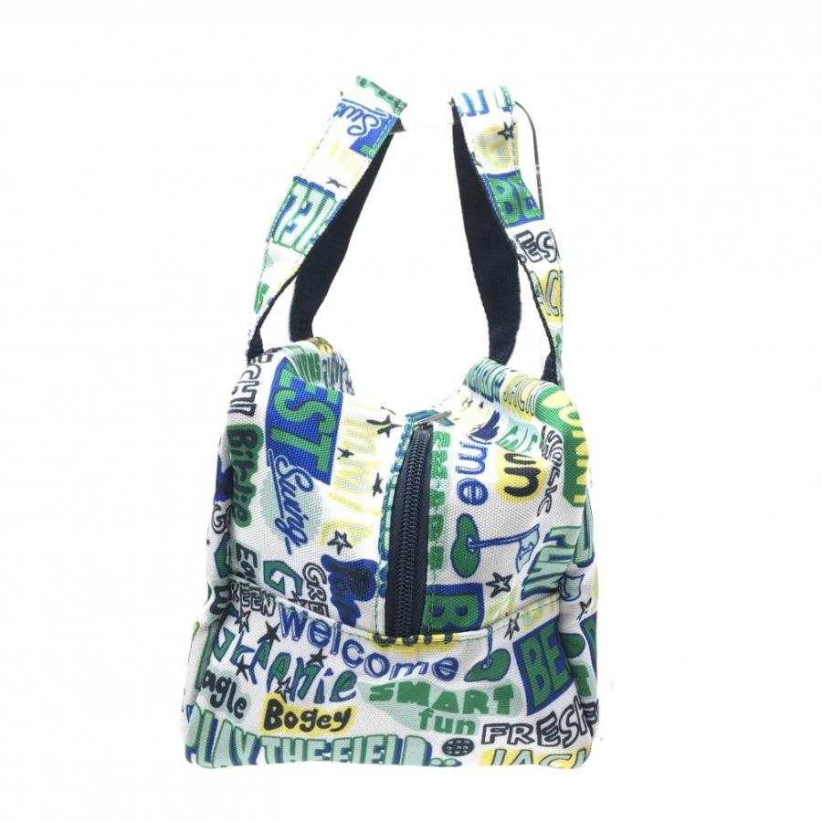JACK BUNNY キャディバッグ 紺/白/黄緑 Jack Bunny!!（ジャックバニー） 【超美品】ジャックバニー カート