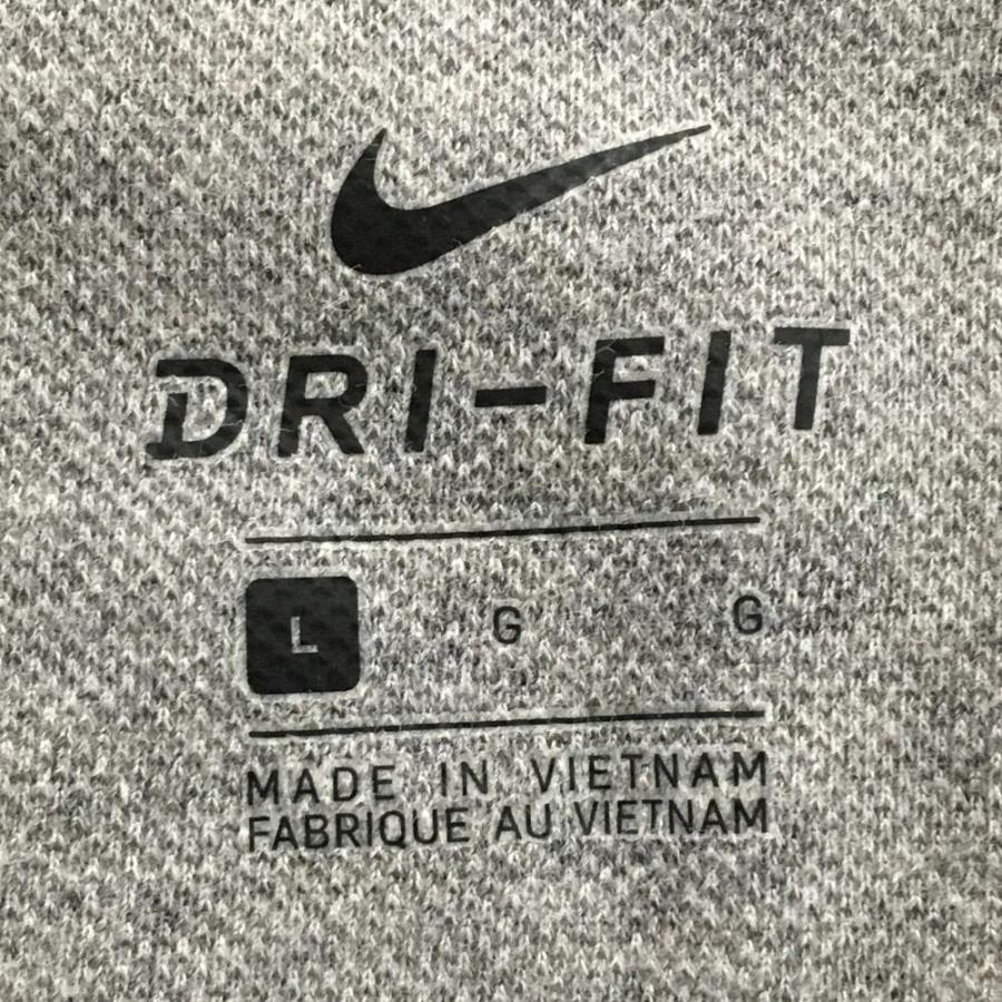 NIKE（ナイキ） 【超美品】ナイキ カーディガン グレー 裏起毛 DRI-FIT 