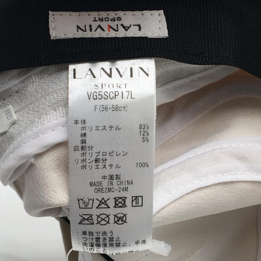 LANVIN SPORT（ランバンスポール） 【新品】ランバンスポール 2WAYつば