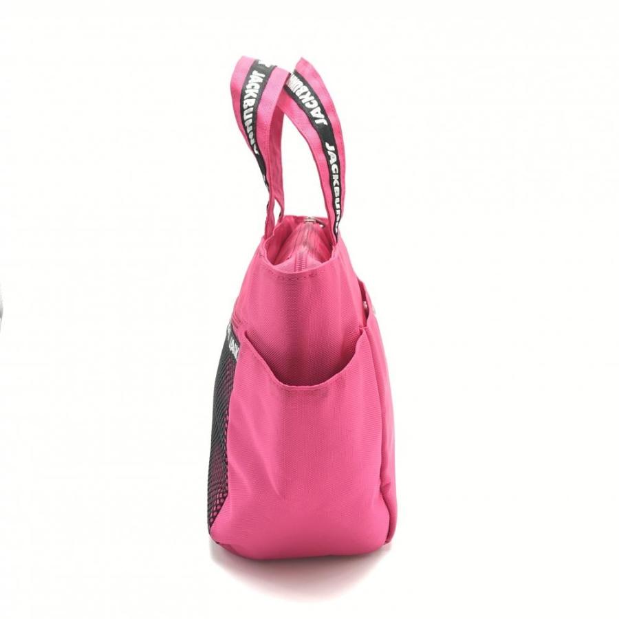 Jack Bunny!!（ジャックバニー） カートバッグ ピンク×黒 メッシュ