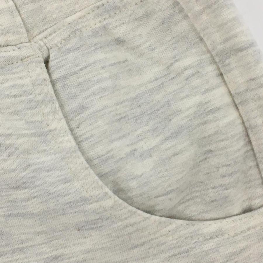 archivio（アルチビオ） ハーフパンツ 杢ライトグレー ウエスト・裾