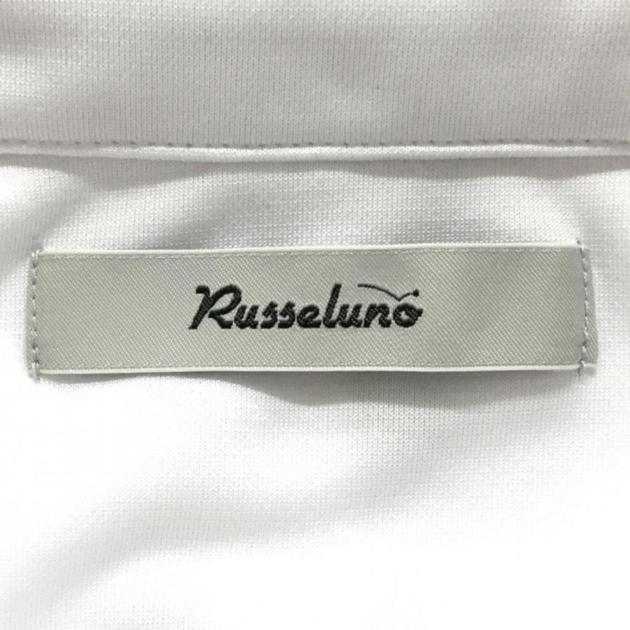 Russeluno（ラッセルノ） 【超美品】ラッセルノ 半袖ポロシャツ 白