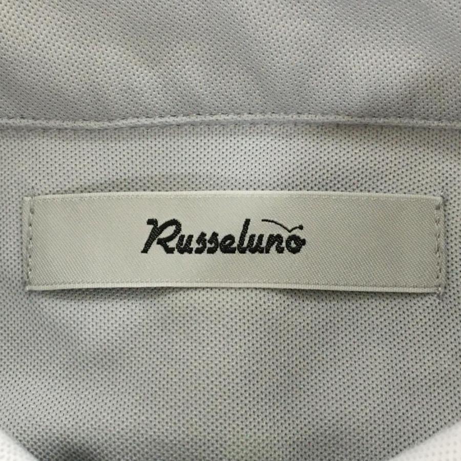 Russeluno（ラッセルノ） 【超美品】ラッセルノ 半袖ポロシャツ グレー