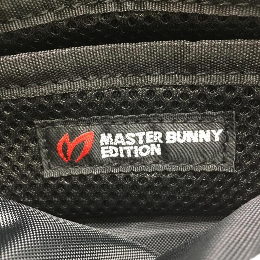 MASTER BUNNY EDITIONマスターバニー ボディバッグ ブラック MASTER BUNNY EDITION（マスターバニーエディション） ファーポン