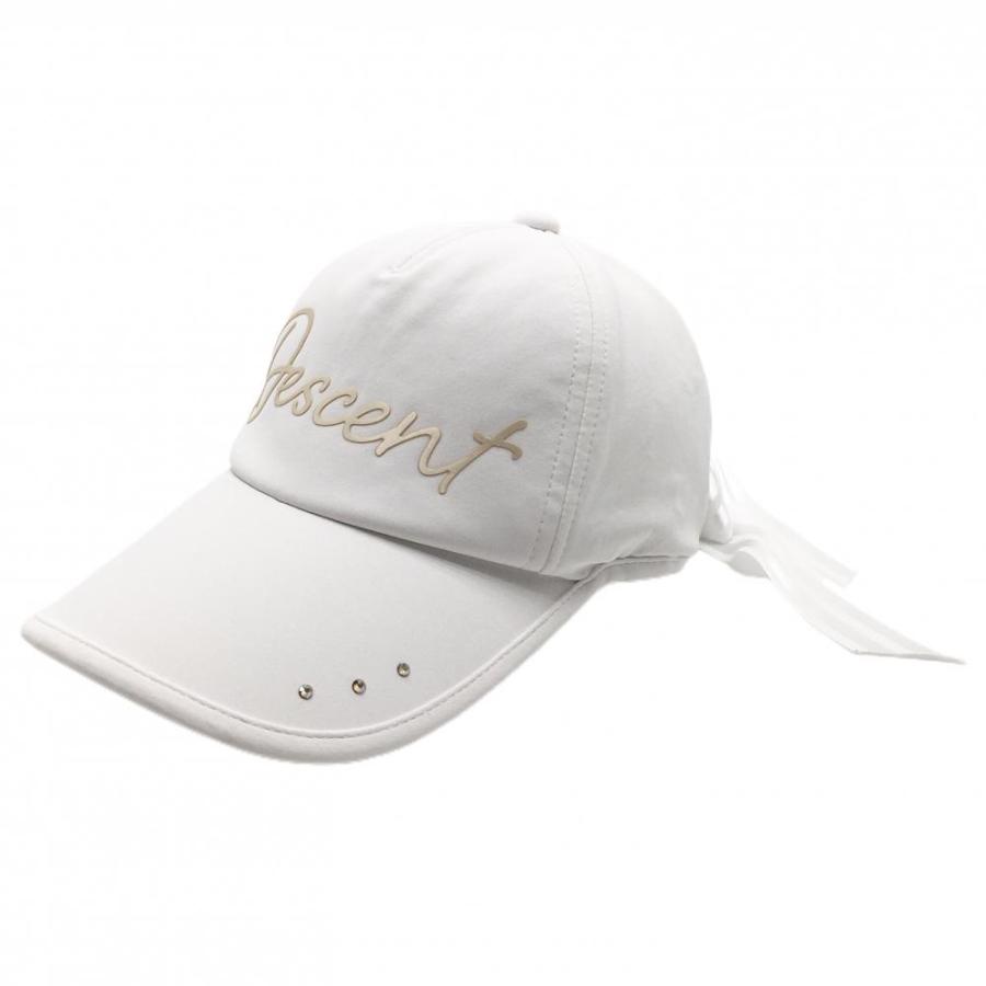 DESCENTE GOLF 【美品】デサントゴルフ LUXE COLLECTION キャップ 白