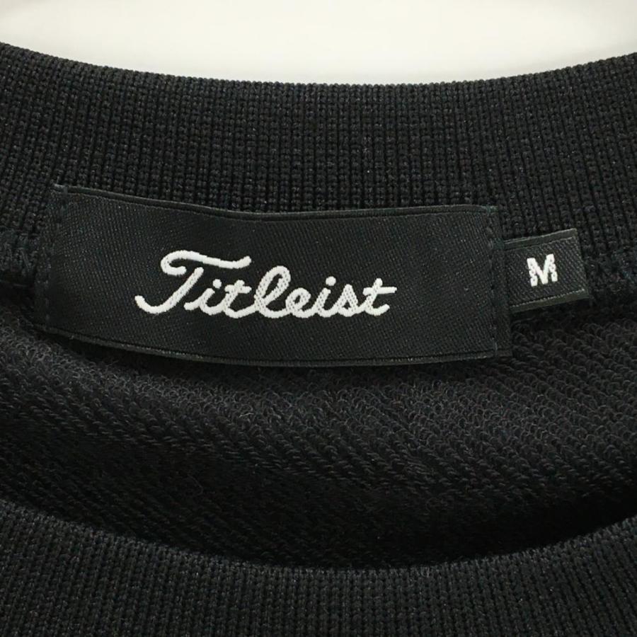 Titleist（タイトリスト） 【超美品】タイトリスト トレーナー 黒 胸元