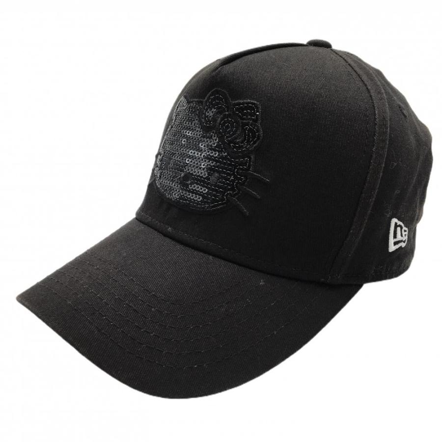 NEW ERA（ニューエラ） ニューエラ×ハローキティ キャップ 黒
