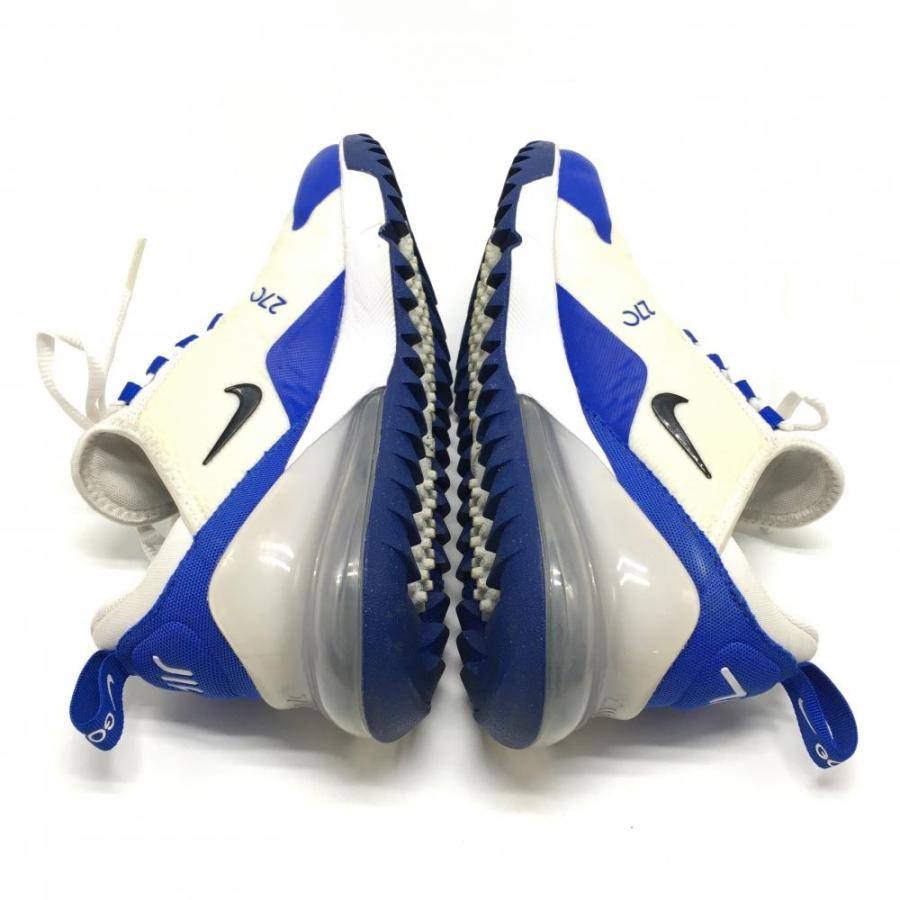 NIKE（ナイキ） 【美品】ナイキ ゴルフシューズ 白×ブルー CK6483-106