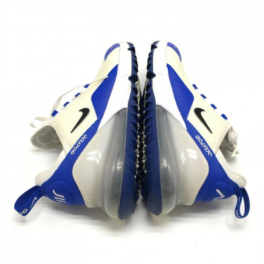 NIKE（ナイキ） 【美品】ナイキ ゴルフシューズ 白×ブルー CK6483-106