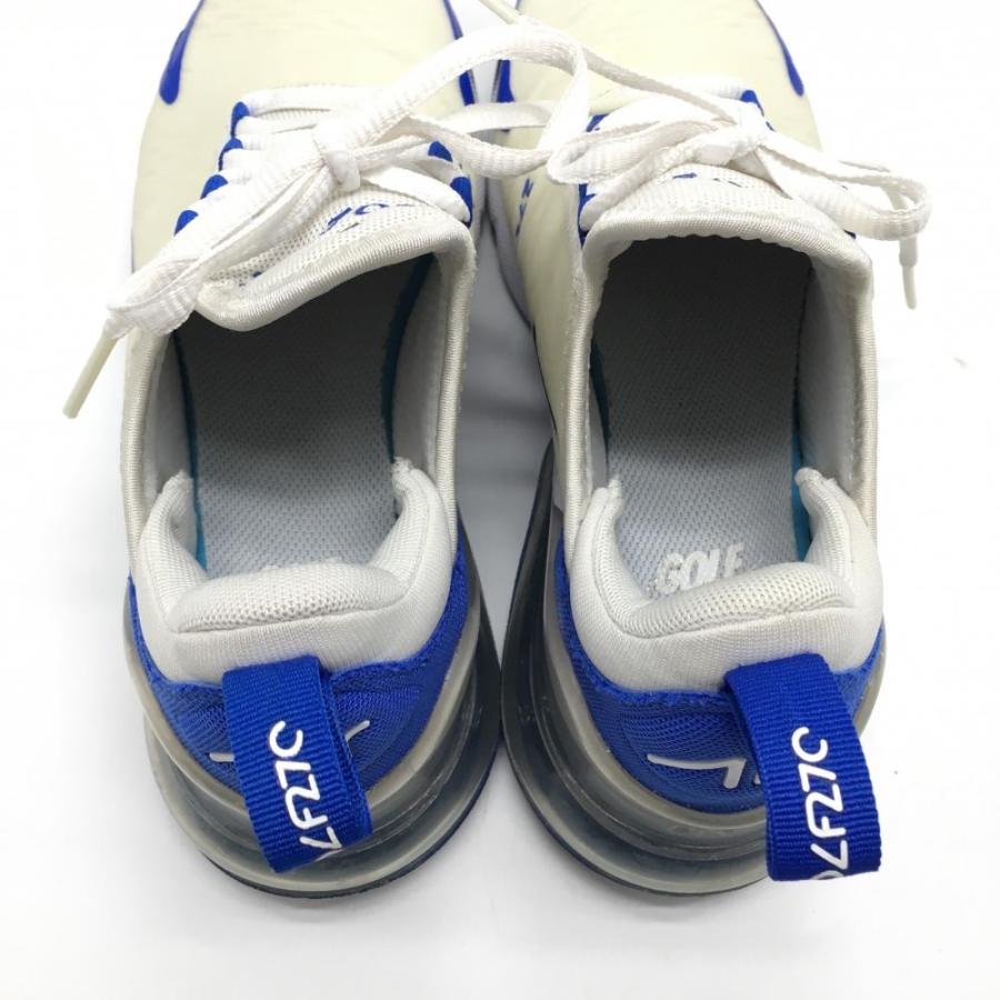NIKE（ナイキ） 【美品】ナイキ ゴルフシューズ 白×ブルー CK6483-106