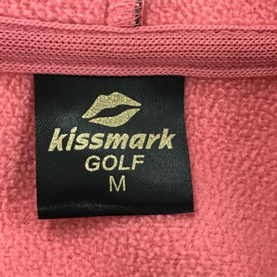 kissmark（キスマーク） 【美品】キスマークゴルフ ジップパーカー 杢