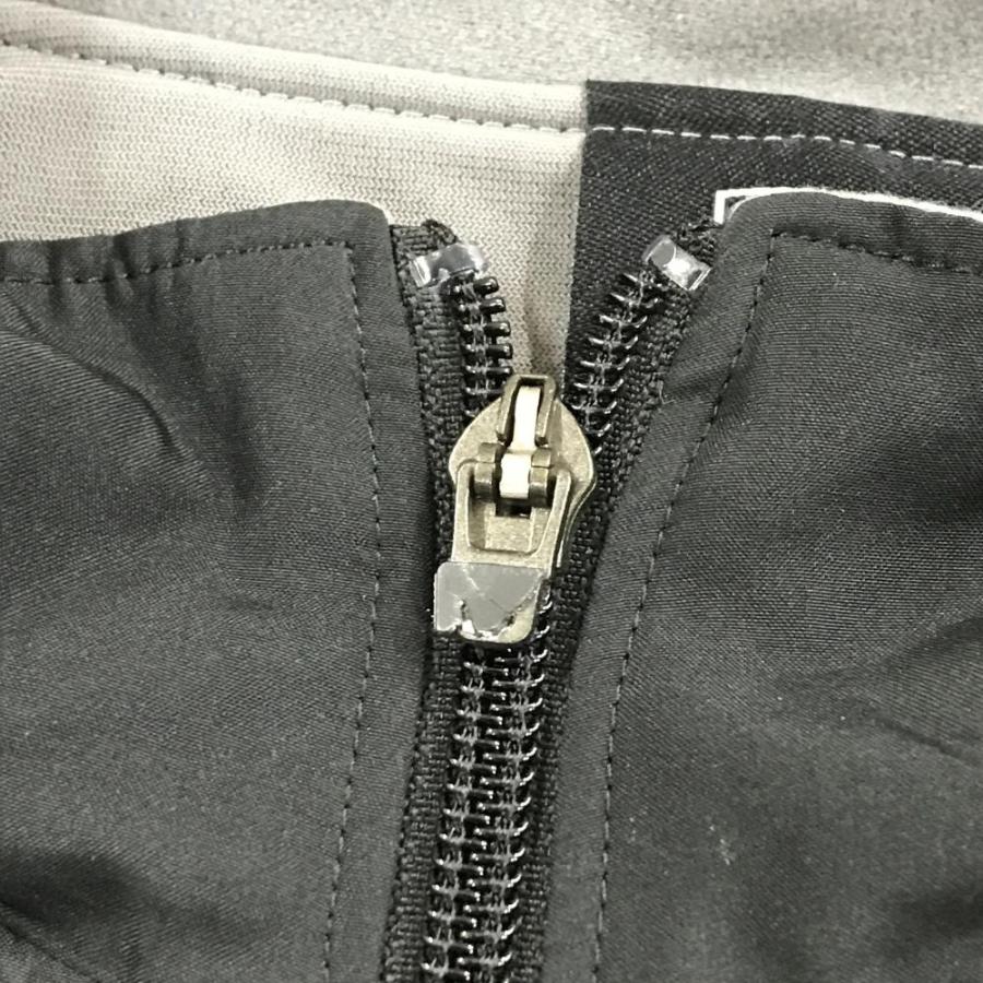NIKE（ナイキ） ナイキゴルフ ジャケット グレー×黒 袖ワッペン 裏微