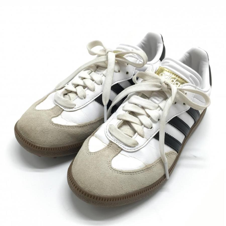 adidas（アディダス） ゴルフシューズ 白×黒 IH5167 SAMBA スパイク