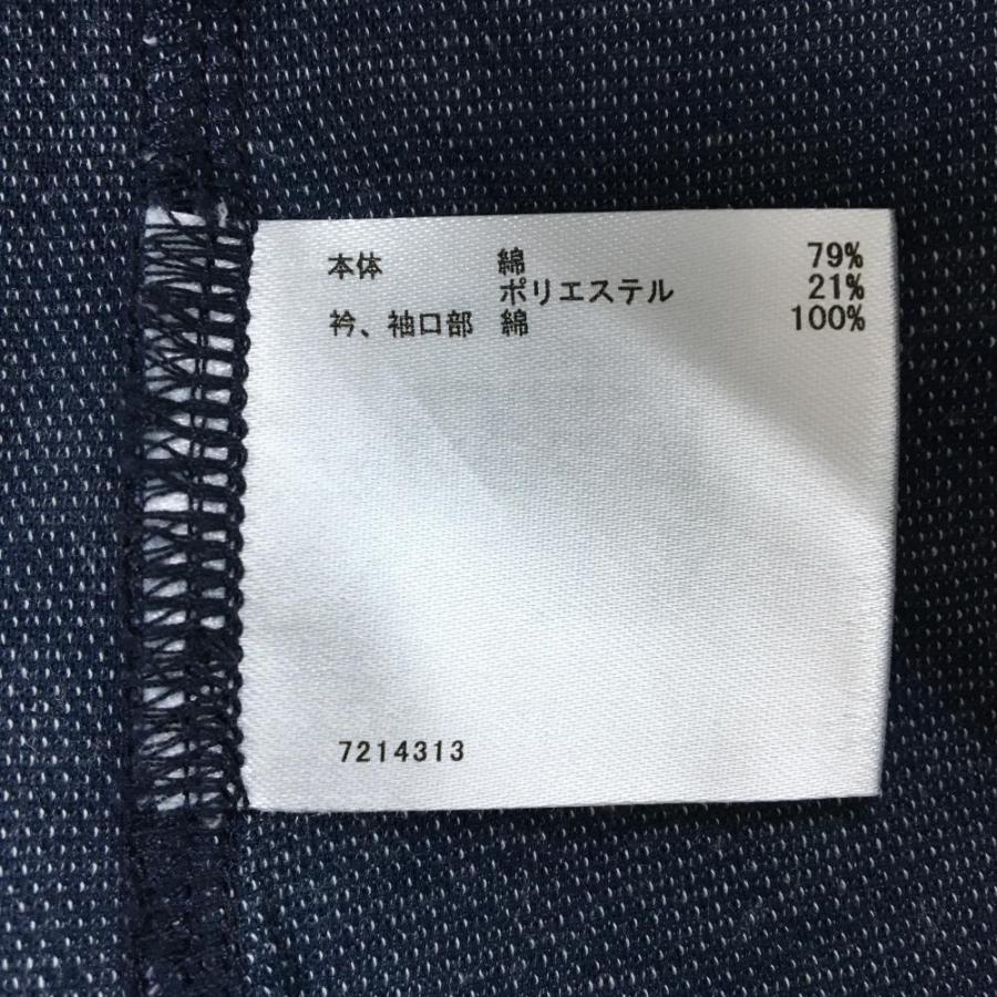 Munsingwear（マンシングウェア） 半袖ポロシャツ ネイビー×白