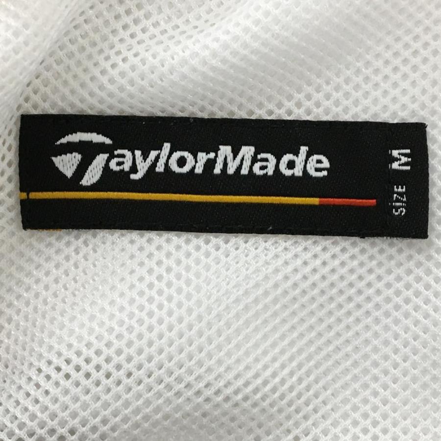 TaylorMade（テーラーメイド） パンツ 白×黒 裏地メッシュ 裾ドロー