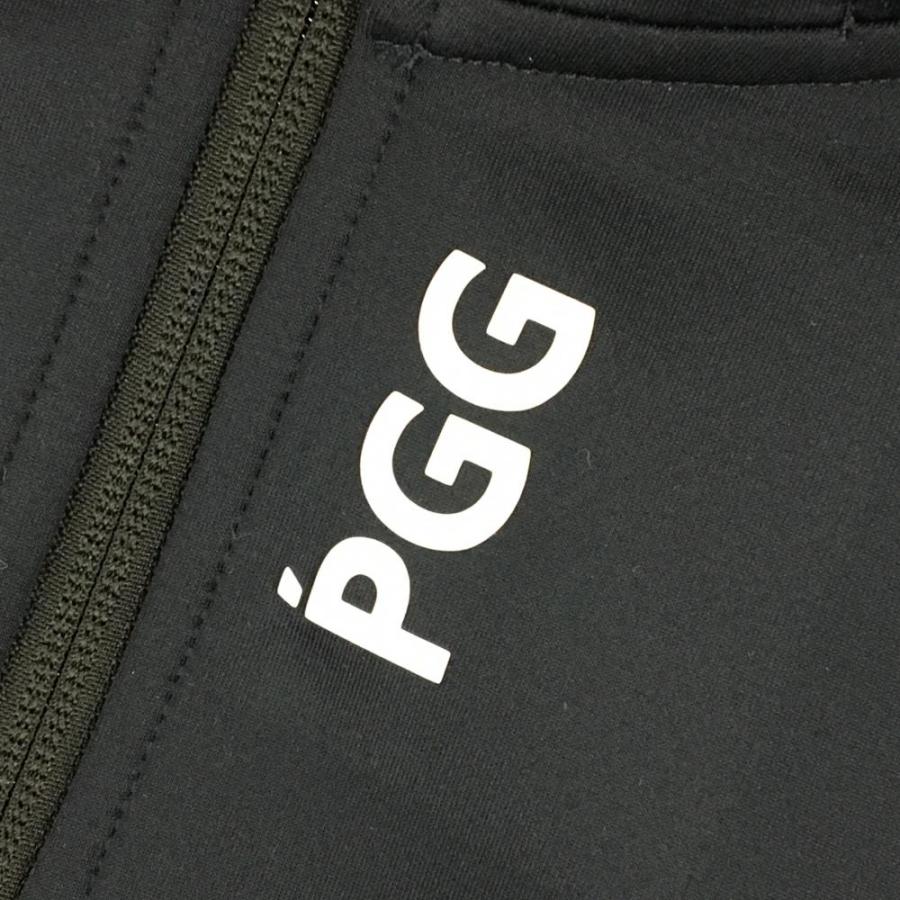 PGG 【新品】PGGパーリーゲイツ ジップパーカー ネイビー×白 背面
