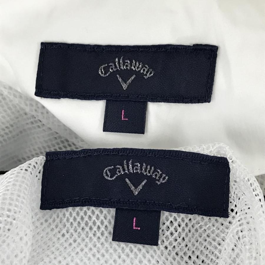 Callaway（キャロウェイ） レインウェア(4WAYブルゾン×パンツ) 白