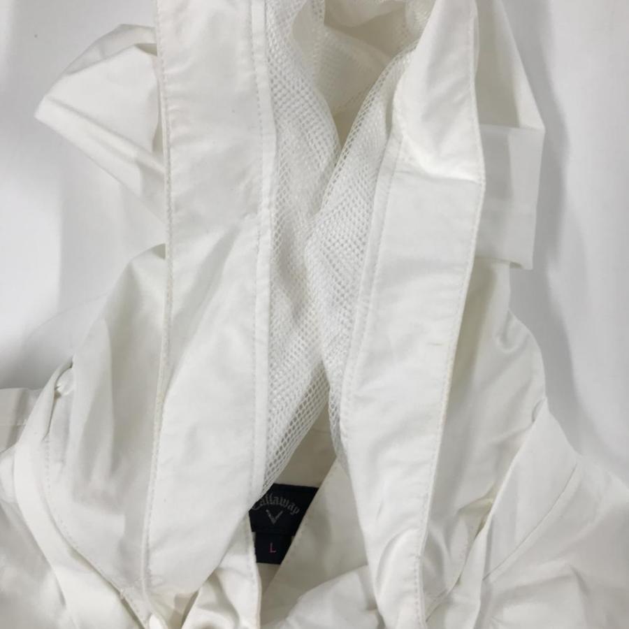Callaway - キャロウェイ　4wayブルゾン Callaway（キャロウェイ） レインウェア(4WAYブルゾン×パンツ) 白