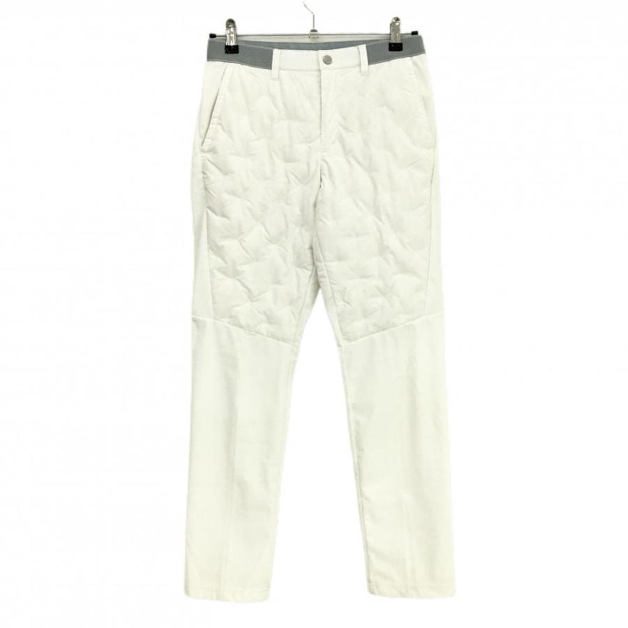 超美品 Armour トミーアーマーレディースダウンパンツ ホワイトL トミーアーマー 切替ダウンパンツ 白 一部ダウン レディース M ゴルフ