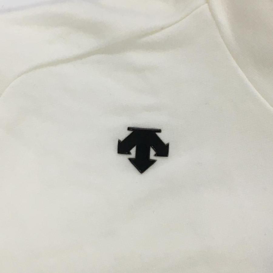 DESCENTE GOLF 【超美品】デサントゴルフ 長袖ハイネックシャツ 白