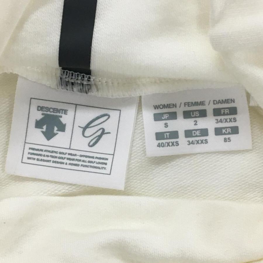 DESCENTE GOLF 【超美品】デサントゴルフ 長袖ハイネックシャツ 白