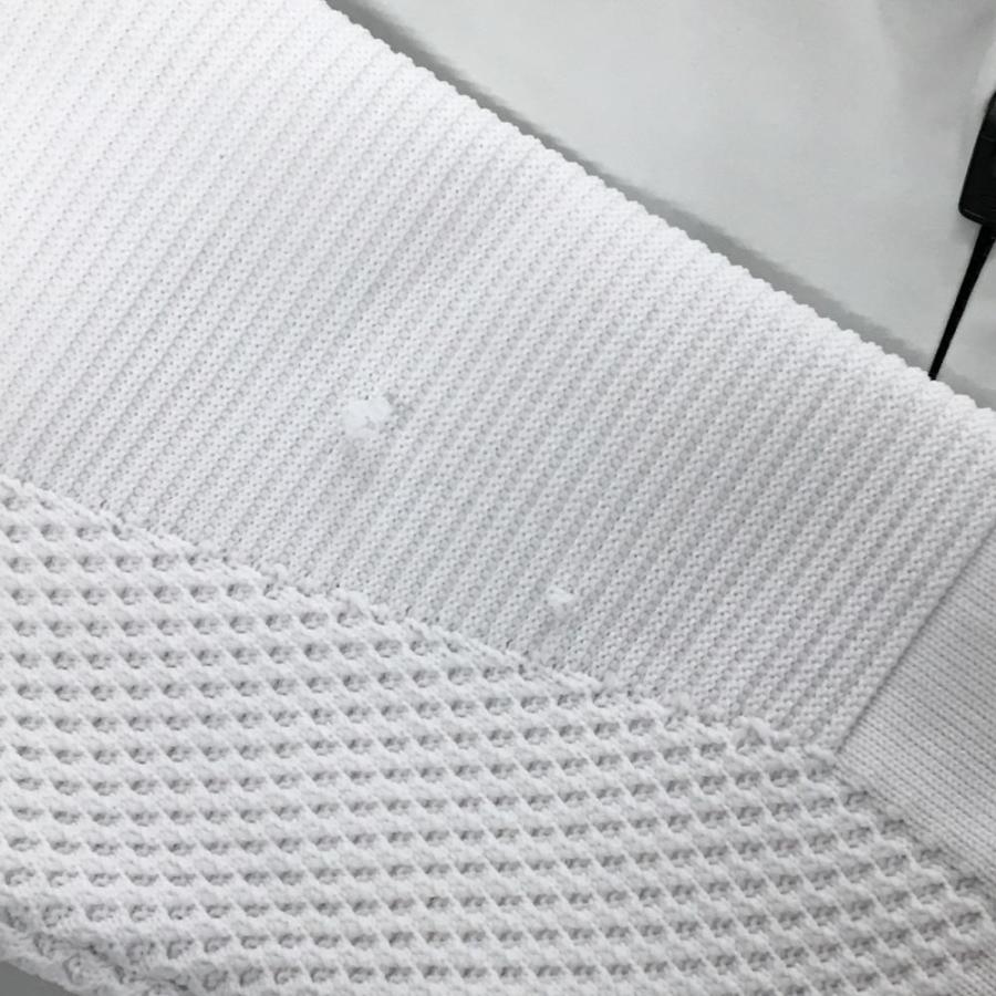 OAKLEY（オークリー） 切替ジャケット 白×ライトグレー スカルプリント