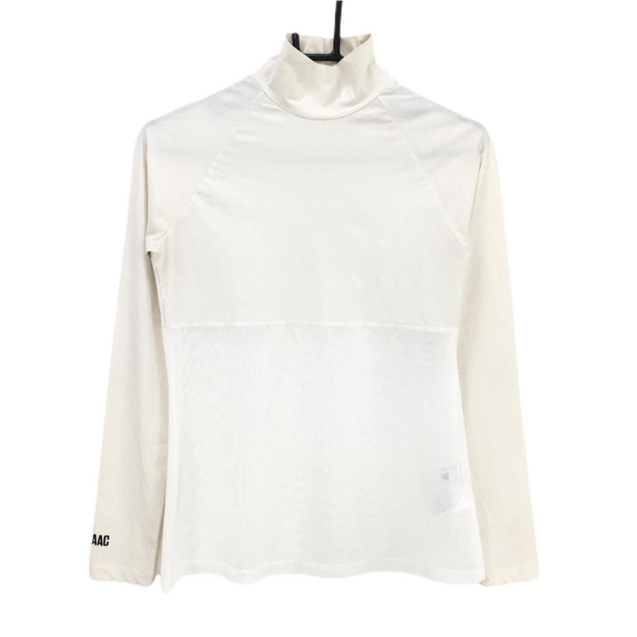 WAAC 【美品】ワック ハイネックインナーシャツ アイボリー 下部