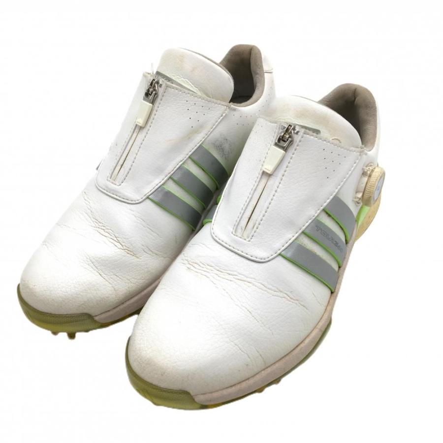 adidas（アディダス） ゴルフシューズ 白×ライトグリーン IF0264