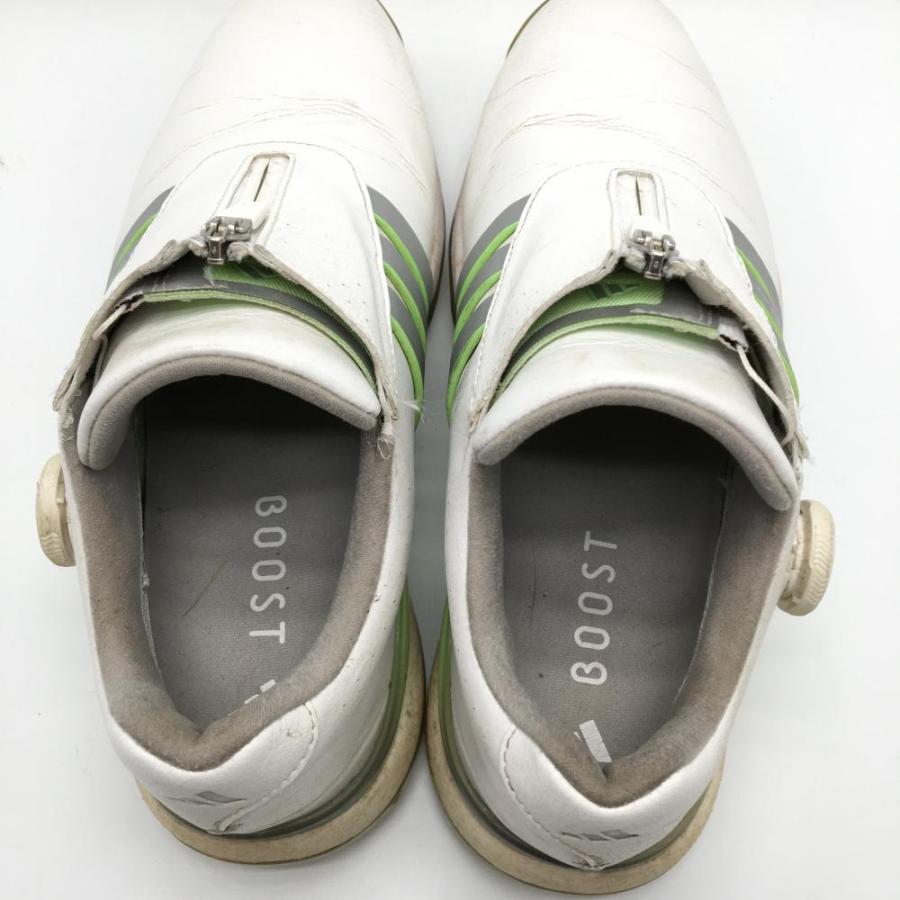 adidas（アディダス） ゴルフシューズ 白×ライトグリーン IF0264