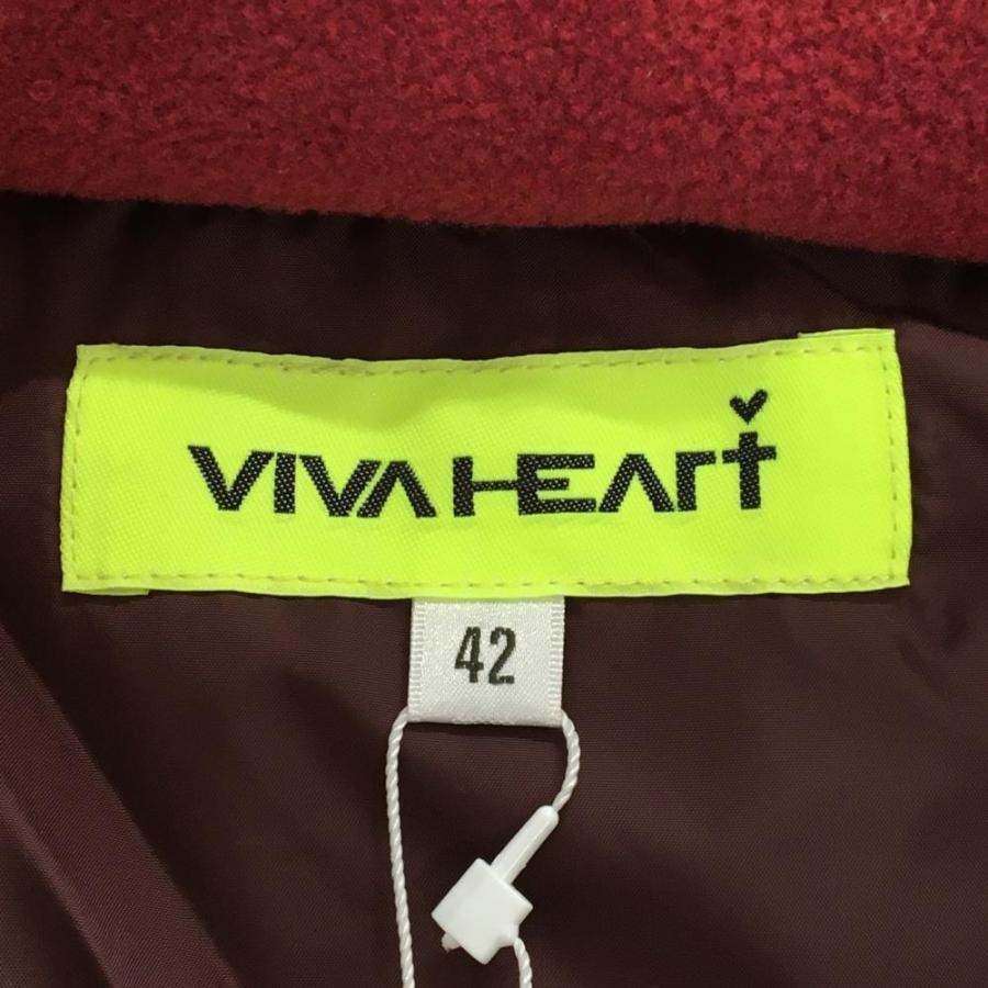 VIVA HEART フルジップ フード付きジャケット VIVA HEART（ビバハート） 【未使用品】ビバハート フード付中綿