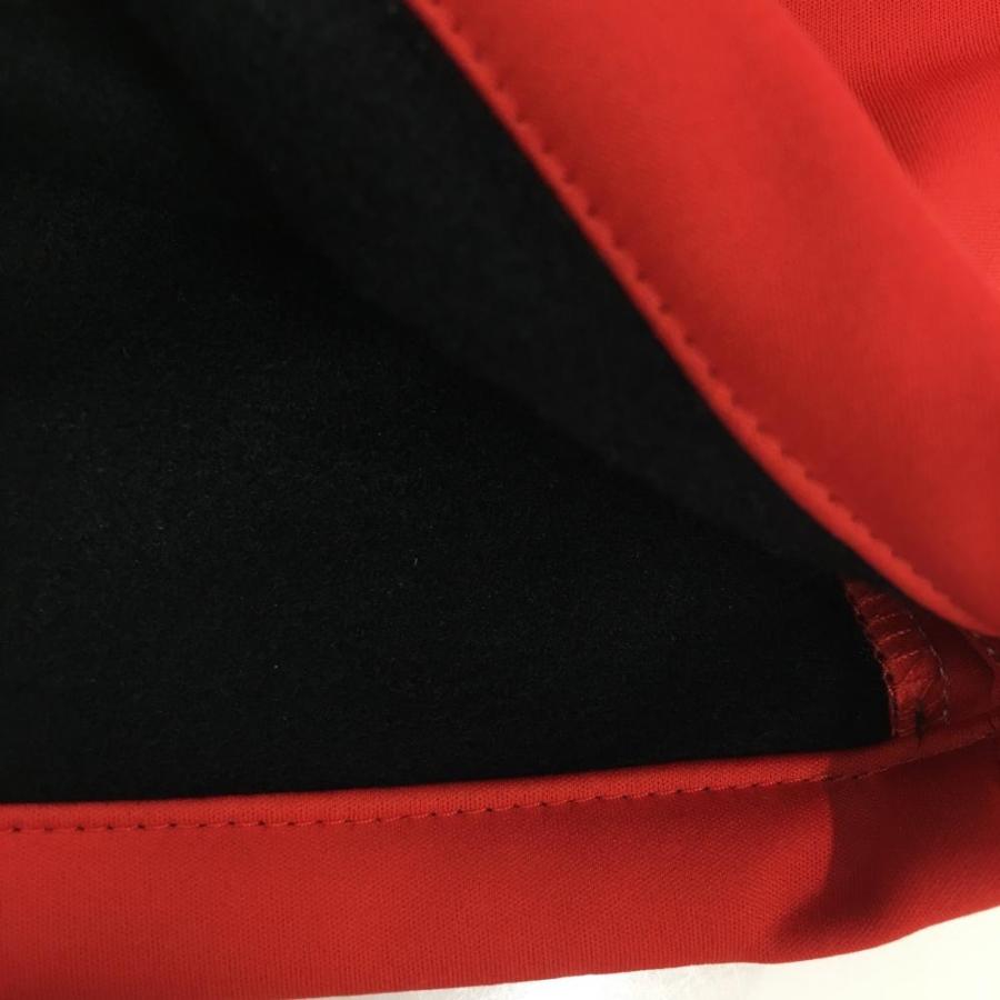 美品　デサント　ゴルフ　トップス　スカート　セットアップ　裏起毛　秋冬　L DESCENTE GOLF 【超美品】デサントゴルフ スカート レッド×白 裏起毛