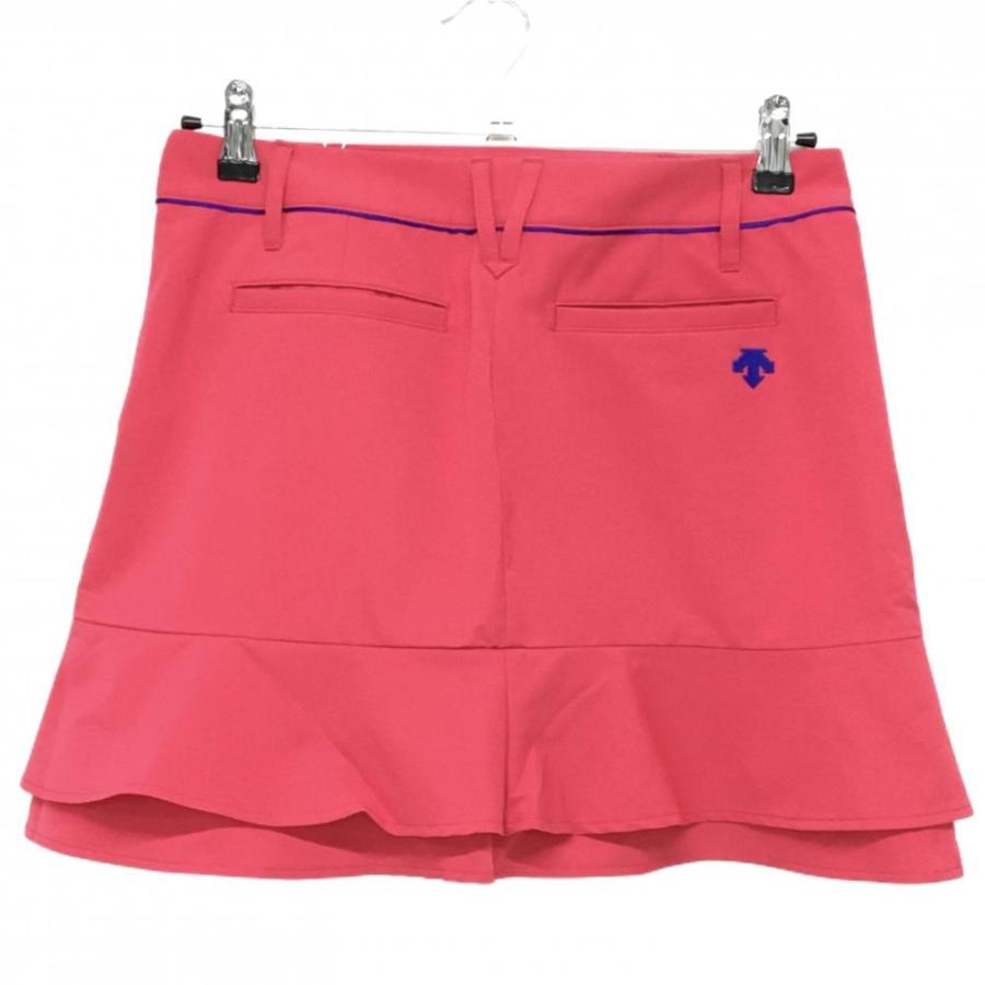 DESCENTE GOLF 【新品】デサントゴルフ スカート レッド系 吸汗速乾 UV