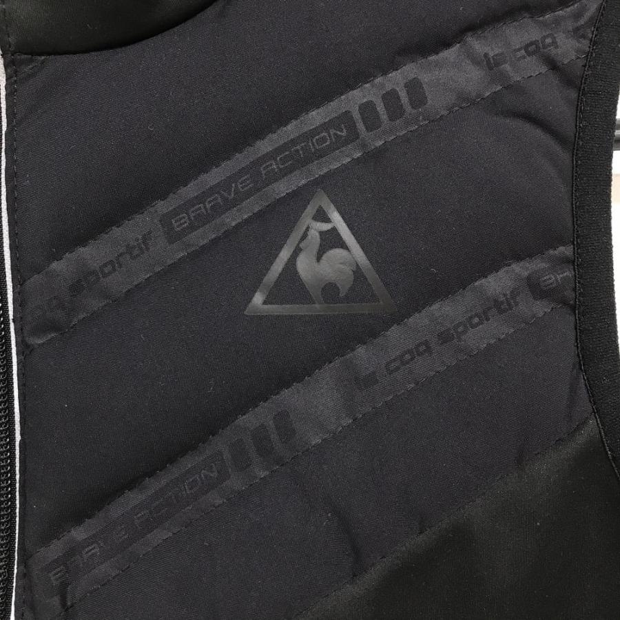 LE COQ SPORTIF ブラック ダウンベスト le coq sportif GOLF（ルコックスポルティフ ゴルフ） 【新品