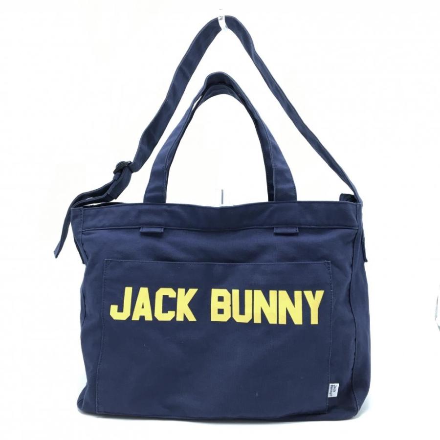 新品　Jack Bunny ゴルフトートバッグ ネイビー Jack Bunny!!（ジャックバニー） ビッグトートバッグ ネイビー
