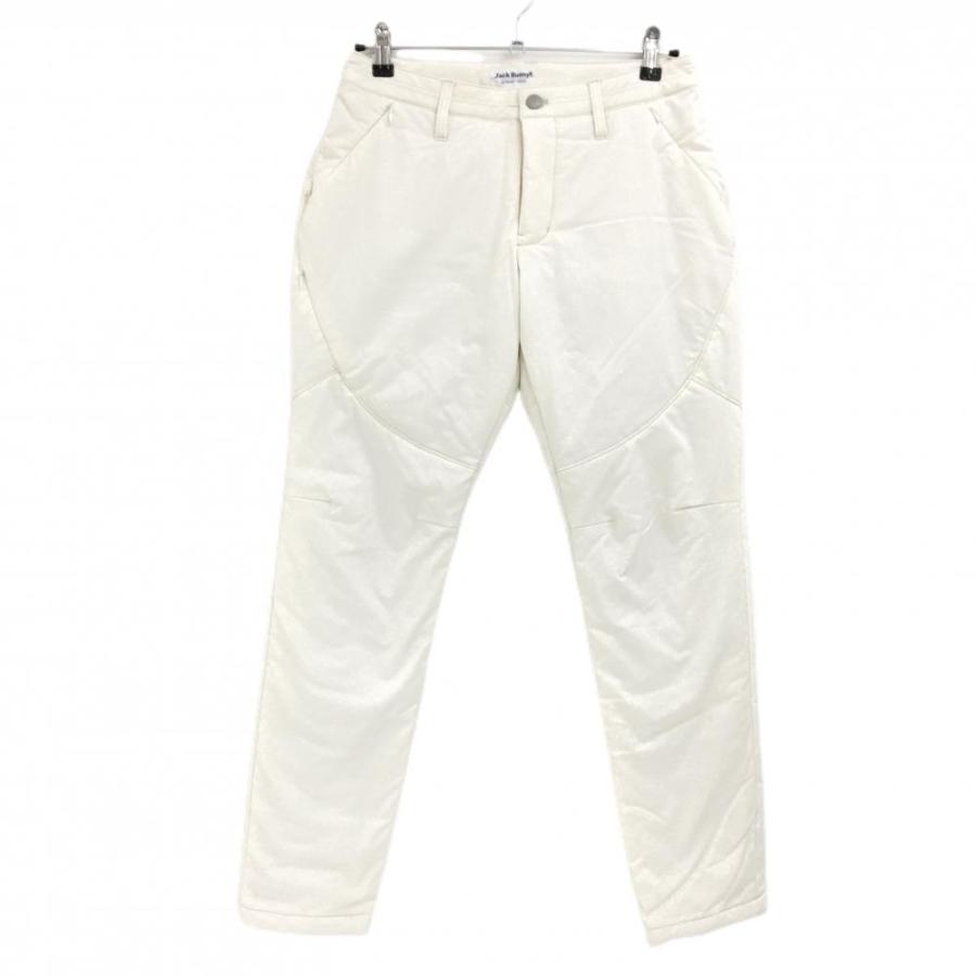 Jack Bunny!!（ジャックバニー） 中綿パンツ アイボリー ヒップロゴ