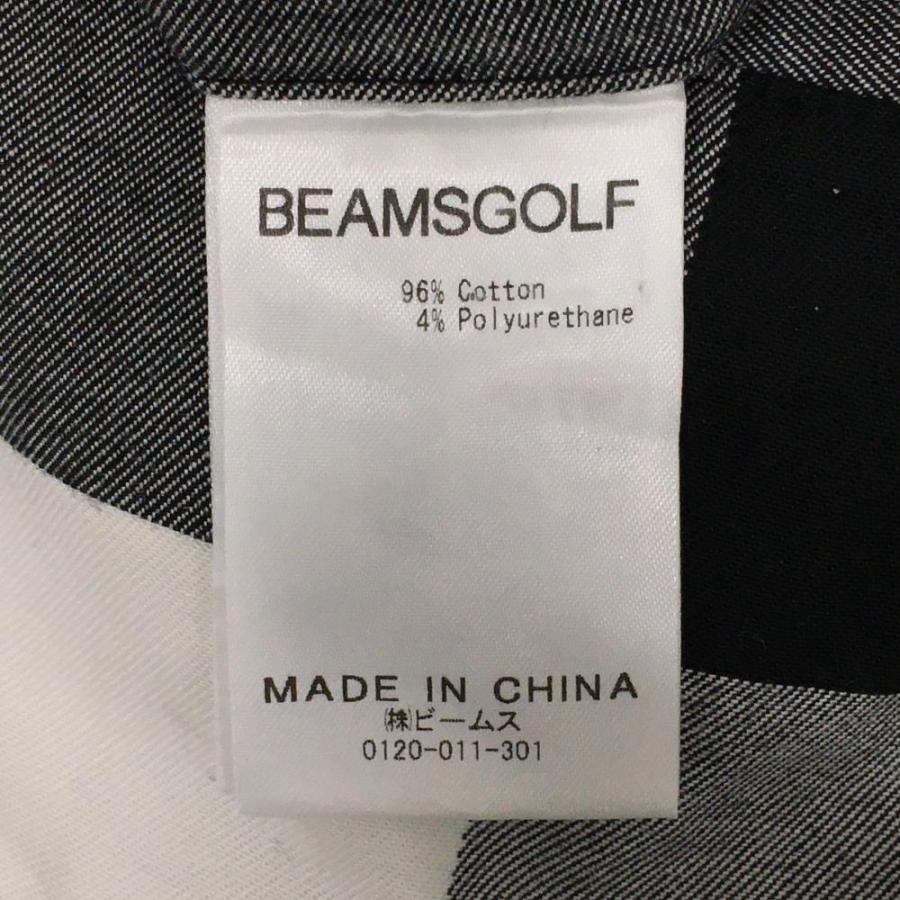 【超美品】ビームスゴルフ キュロットスカート 白×黒 ブロックチェック ストレッチ レディース L ゴルフウェア BEAMS GOLF ビームスゴルフ クレリックコットンポロシャツ 83-02-0039-461 | レディースゴルフウェア通販【VIVID GOLF(ビビゴルフ)】