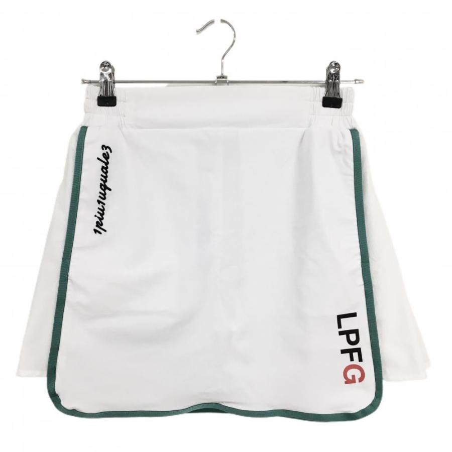 1PIU1UGUALE3GOLF レディース スカート 新品未使用 白 Sサイズ 1PIU1UGUALE3 GOLF 【超美品】ウノピゥウノウグァーレトレゴルフ