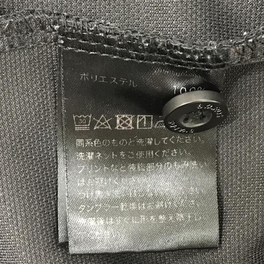 美品】ハチヤーズ 半袖ポロシャツ 黒 背ロゴシルバー メンズ XL ゴルフ