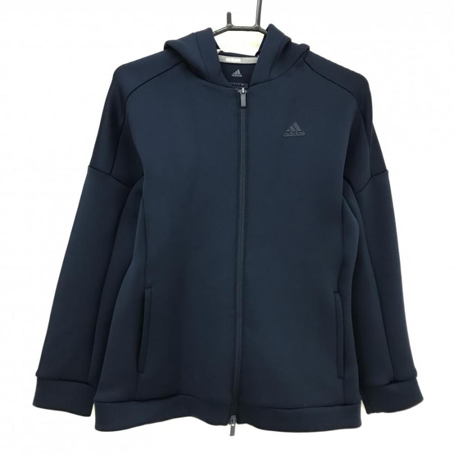 adidas セットアップ　ダンボールニット　サイズ 2XS adidas（アディダス） 【超美品】アディダス ジップパーカー ネイビー
