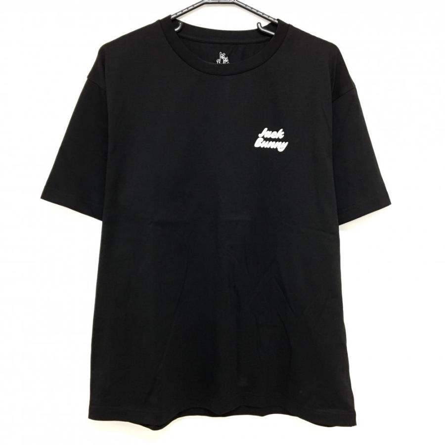 ジャックバニー　ゴルフ新品未使用　トレーナー　バックプリント Jack Bunny!!（ジャックバニー） 【新品】ジャックバニー Tシャツ 黒