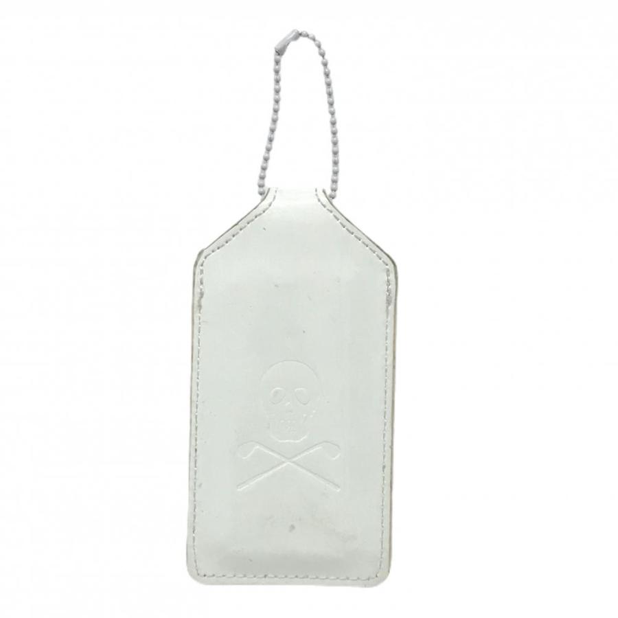 MARK&LONA（マークアンドロナ） ネームプレートケース 白 スカル