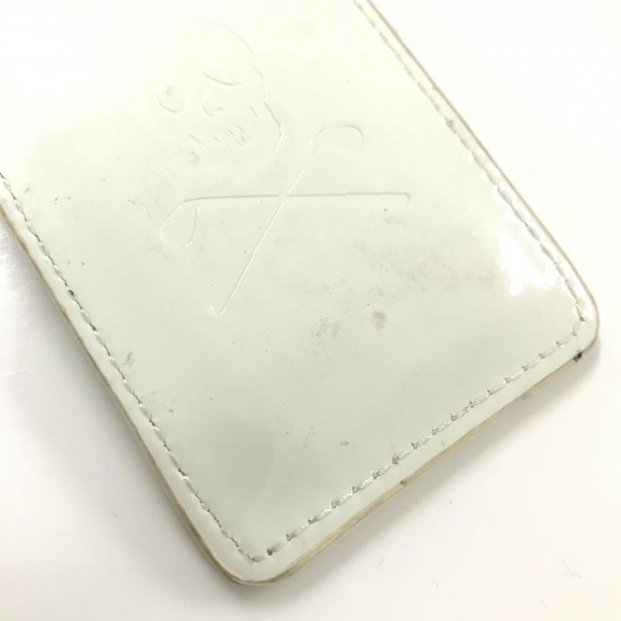 MARK&LONA（マークアンドロナ） ネームプレートケース 白 スカル